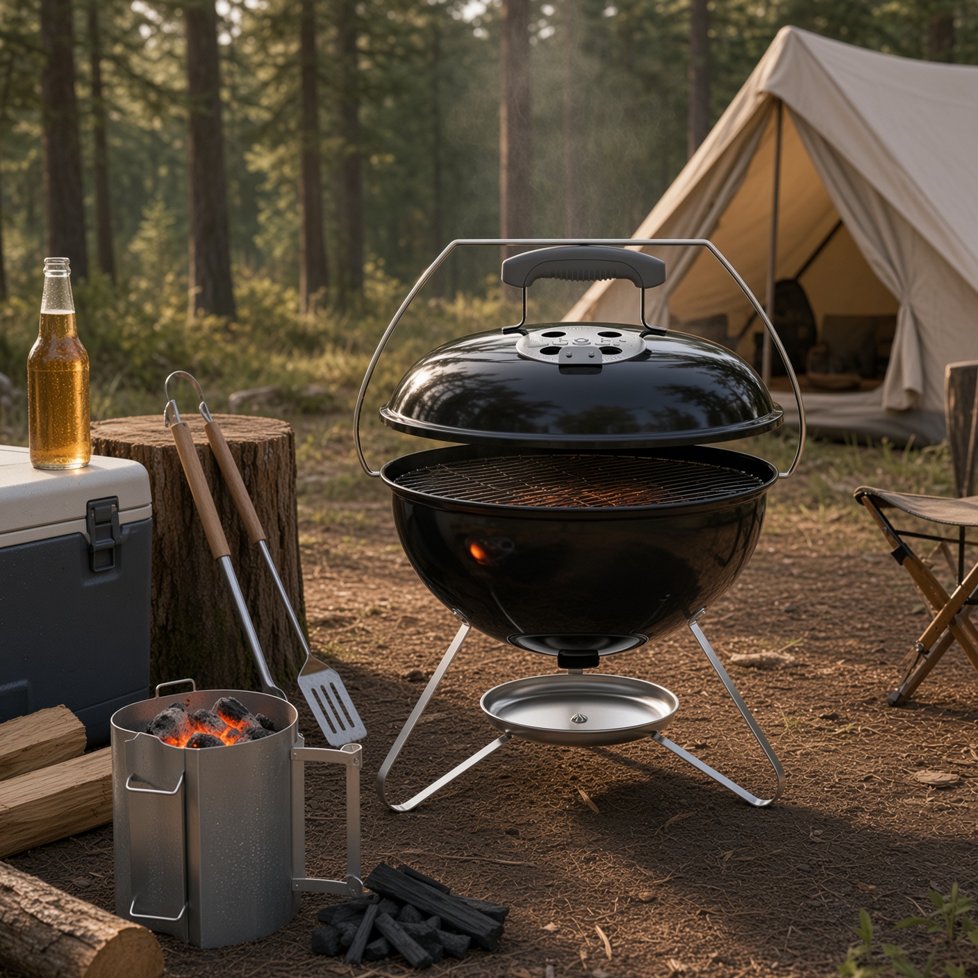 smokey Joe hero camp - Popular Outdoorsman Smokey Joe hero camp