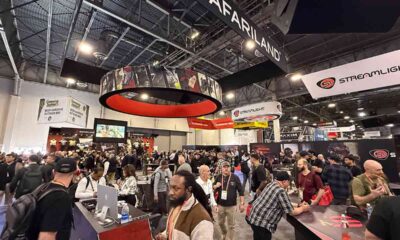 SHOT Show 2026 floor showcasing new hunting gear 2026 and outdoor equipment displays in Las Vegas