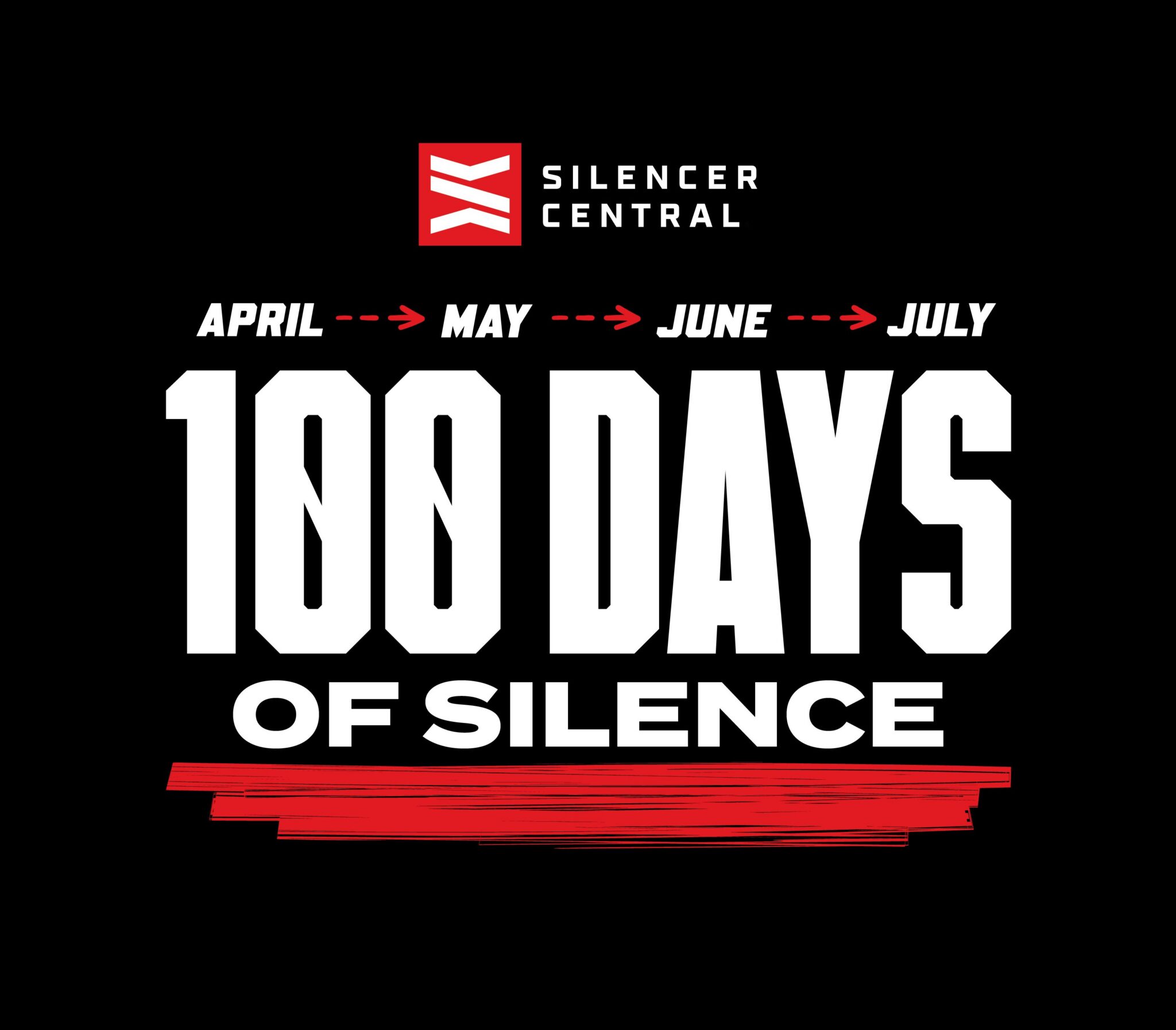100dos_campaign_hero - Popular Outdoorsman Silencer Central 100 Days of Silence campaign — Day 32 of Silence, May 18, 2026